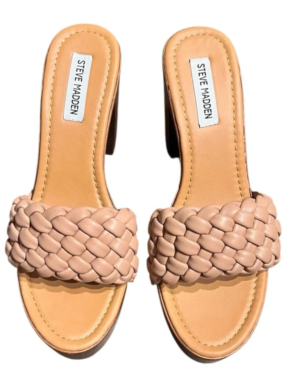 Steve Madden Amazed Braided Platform Sandals Size 9.5
